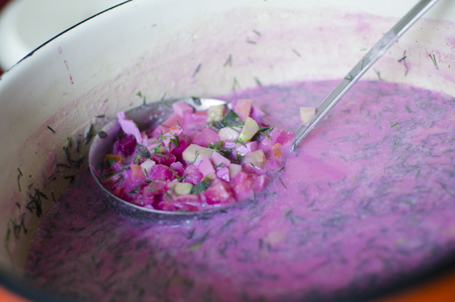 borchtch froid J'aime l'Ukraine